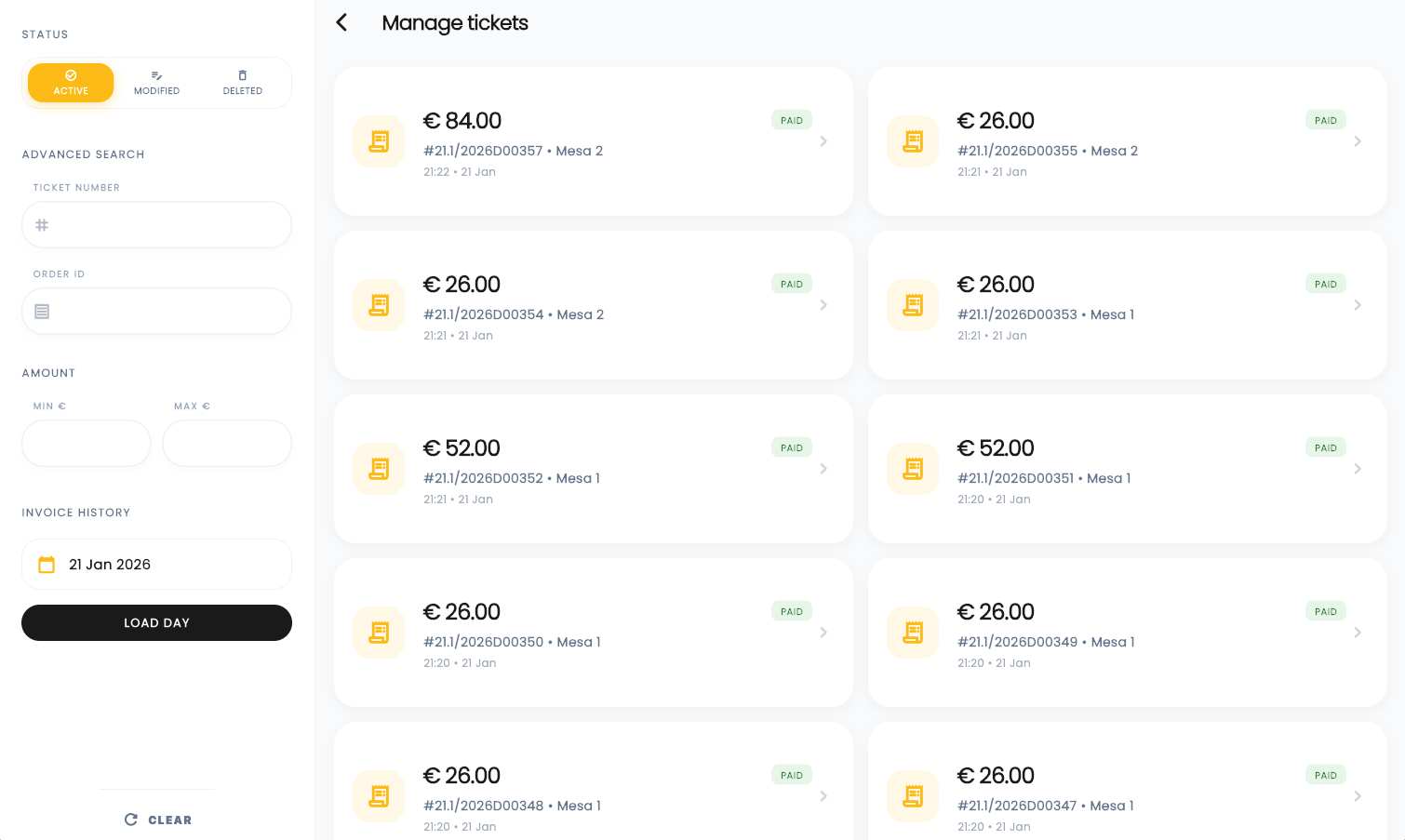 BizzBound Billing and Receipts